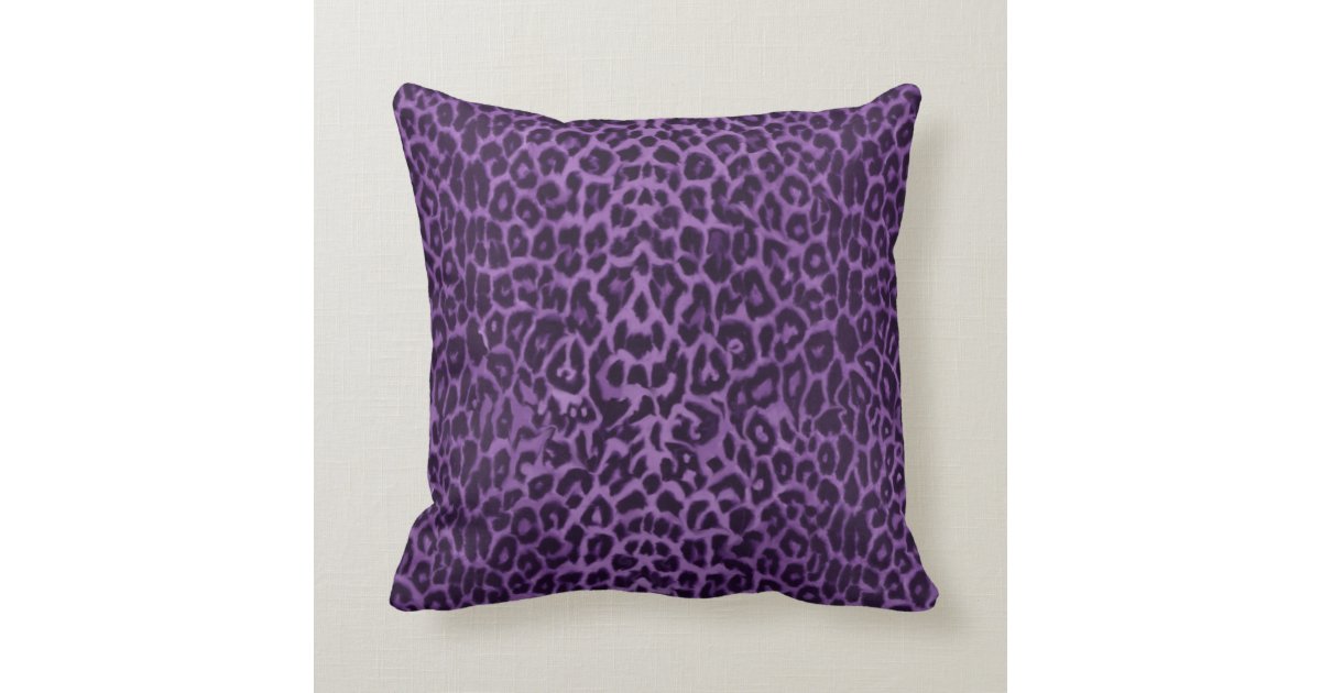 purple leopard pillow pet