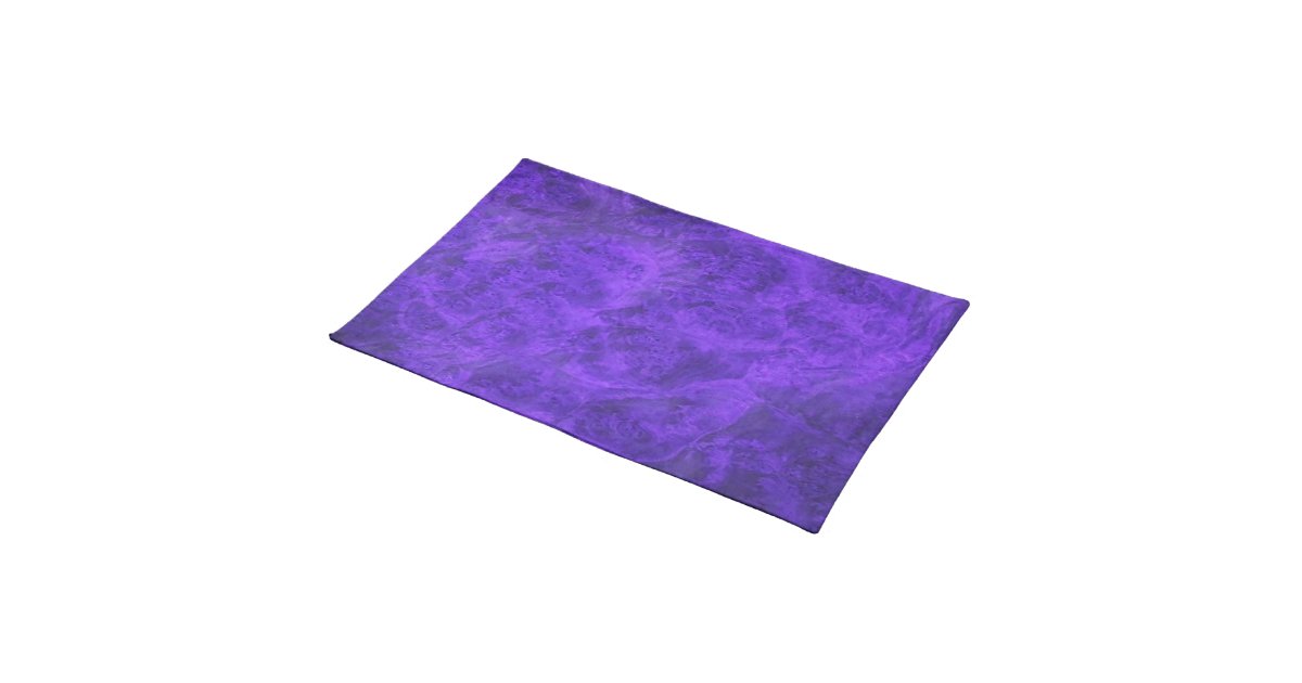 Royal Purple Placemats Zazzle