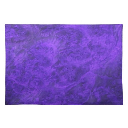 Royal Purple Placemats Zazzle