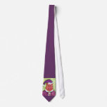 Royal Purple Santa Pig Tie
