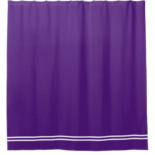 Top 30 Purple Shower Curtains Unique Curtain Collections Royal Purple Shower Curtain Double Line Border
