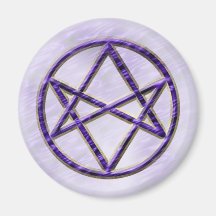 Royal Purple Unicursal Magnet