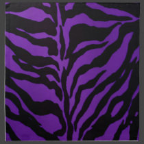 Royal Purple Zebra Napkin napkins