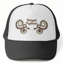 Royal Python Snake Mesh Hat