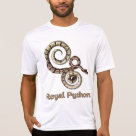 performance_tshirt - Beautifully detailed design featuring a Royal Python. This snake has lovely markings.: Sizes  Available colors: white