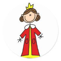 Royal Queen Stick Figure Sticker by stick_figures Royal Queen Stick Figure Sticker