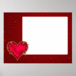 Royal Red Heart posters