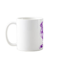 Royal Rooster Purple Coffee Mug