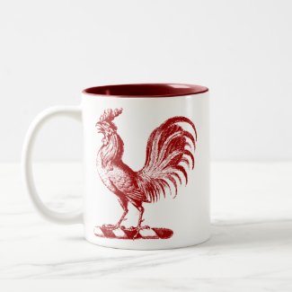 Royal Rooster Red mug