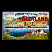 Royal Route of Scotland - Summer Tours posters
