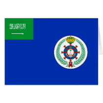 Royal Saudi Navy, Saudi Arabia flag Greeting Cards