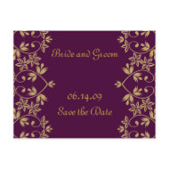 Royal Save The Date Postcards. postcard