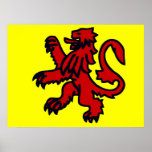 Royal Scottish lion Print