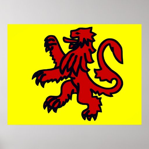 Royal Scottish lion Print