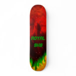 Royal SK8 "Acid trip board" Custom Skate Board