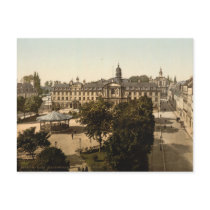 Royal Square, Caen, Basse-Normandie, France Post Card