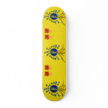 Royal Standard Of Barbados, Barbados flag Skate Board Deck