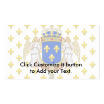 Royal Standard Of The Kingdom Of France, France Business Cards