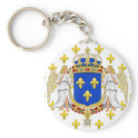Royal Standard Of The Kingdom Of France, France Key Chains