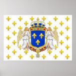 Royal Standard Of The Kingdom Of France, France Poster