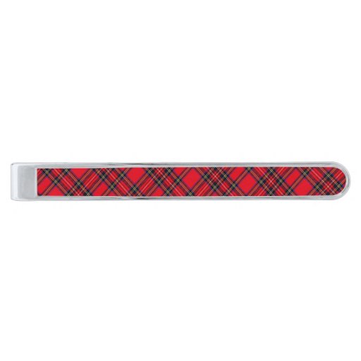 royal stewart silver finish tie clip zazzle personalized brass christmas ornaments