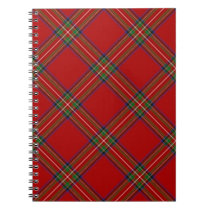 Royal Stewart Tartan Notebook notebooks