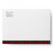 Royal Stuart Tartan A-7 Envelope envelope