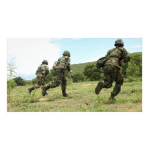Royal Thai Marines rush forward to secure the s Art Photo