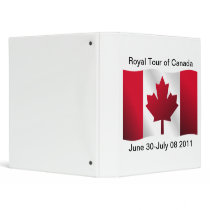 Royal Tour of Canada Binders