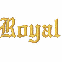 Royal Ware embroidered shirts