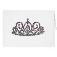 Royal Wedding/Bride's Tiara Card