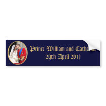 Royal Wedding Bumper Sticker