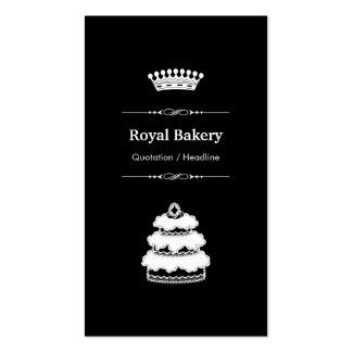 Royal Wedding Cake - Professional Royal Crown Business Card Templates