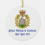 Royal Wedding Christmas Tree Ornament