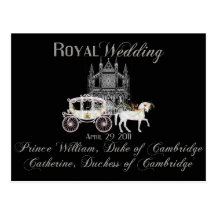 Royal Wedding Collectible Postcard