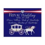 Royal Wedding Duke and Duchess of Cambridge Postca postcards