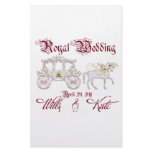 Royal Wedding  Glass Coach Stationery