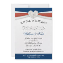 Royal Wedding House Party Invitations