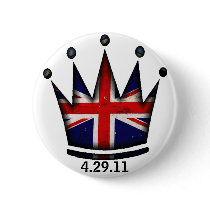 Royal Wedding Kate & William Buttons