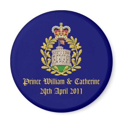 Royal Wedding Fridge Magnet