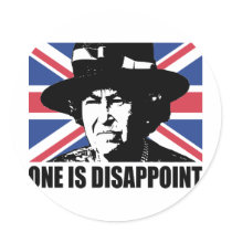 Royal Wedding: One is Disappoint (The Queen) Stickers