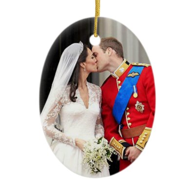 Royal Wedding Christmas Tree Ornaments