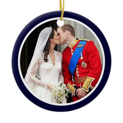 Royal Wedding Christmas Tree Ornaments