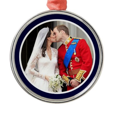 Royal Wedding Christmas Ornament