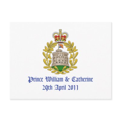Royal Wedding Post Card