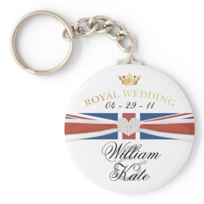 Royal Wedding - Prince William &amp; Kate Collectibles Keychain