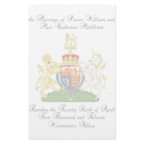 Royal Wedding  Stationery