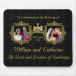 Royal Wedding The Duke and Duchess of Cambridge mousepads