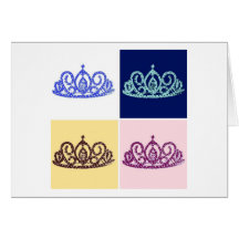 Royal Wedding Tiaras Cards