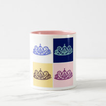 Royal Wedding Tiaras Coffee Mug